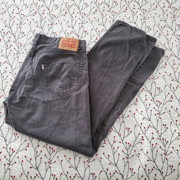 Levi's Other - Levi's 505 Denim Jeans Gray/Black W34 L32